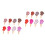 16Pièces Épingles Design Unique Accessoires Colorés Enfant 3