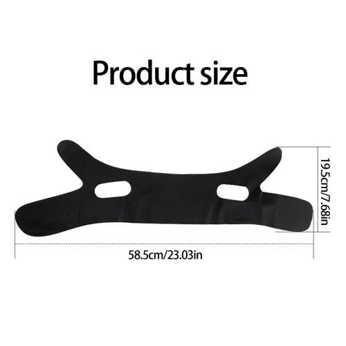 Adjustment Overnight Face Contouring Strap Long Soft Nylon Jawlines Lifting 1
