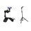 Classical Guitar Stability Stand with Soft Cushion Flexible Height Adjustment GGR01 4