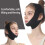 Adjustment Overnight Face Contouring Strap Long Soft Nylon Jawlines Lifting 3