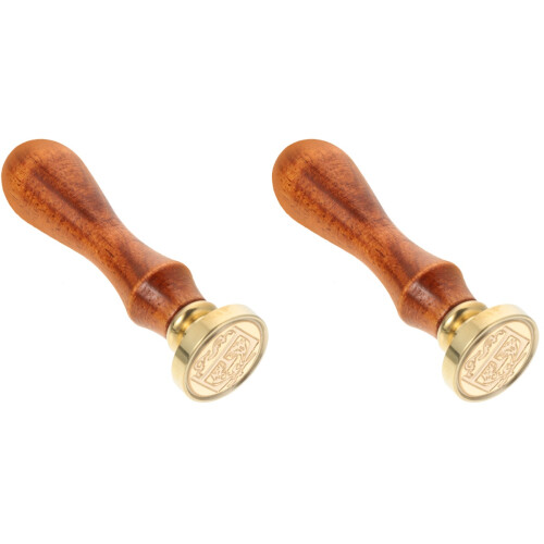 2Pièces Kit Tampons De Sceau En Cire Couleurs Multiples Pour Artisanat 1