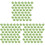 150Pièces Bambou Artificielles Vert Clair Usage 2
