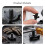 8Pièces Vis Plastique Noires Casque , Remplacement Visier Précis 6