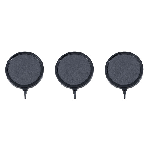 3Pièces Sablée Pour Aérateur D'aquarium Noir 2