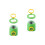 2Pièces Boîtes D'observation Vert Clair Enfants Loupe Et Cage Durable 4