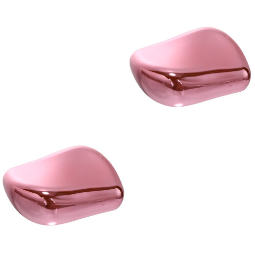 2Pièces Outil Pédicure Verre Rose Pour Retrait Durable 2