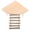 2Pièces Support Bois Clair Multifonction Pour Hamster 10