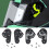 Secure Helmets Base Mount Adapter Support Adapter Shock Absorbing for SHAFT 560 2