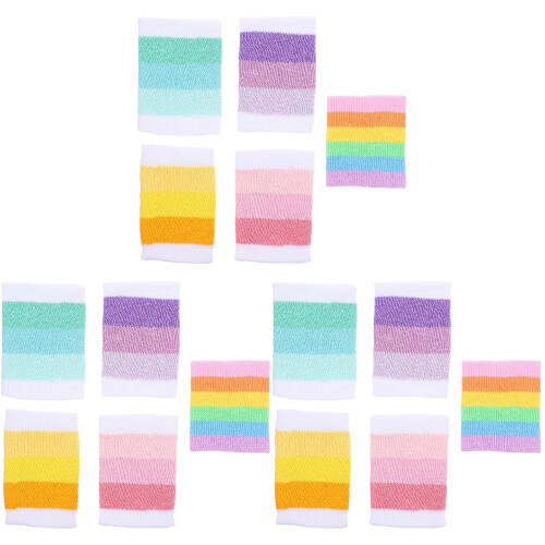 15Pièces Brace Poignet Compression Usage Couleurs Assorties 1