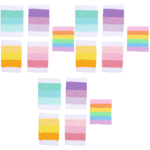 15Pièces Brace Poignet Compression Usage Couleurs Assorties 2