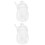 2Pièces Pots De Conservation En Verre Transparent Pour 5