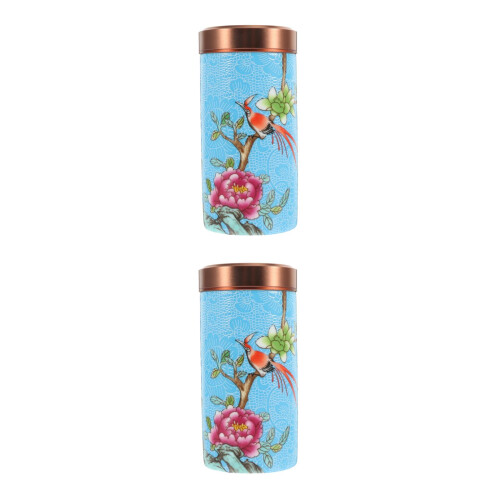 2Pièces Boîte De Rangement Premium Solide Esthétique 2