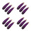 12Pièces Figurines Aubergines Simulées En Mousse Pour Décor Bureau 4