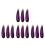 12Pièces Figurines Aubergines Simulées En Mousse Pour Décor Bureau 5