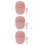 3Pièces Portable USB Rose Pour Air Intérieur 7