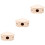 3Pièces En Bois Pour Hamsters Beige Résistantes Douces 4