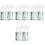 16Pièces Flacons Mousse Rechargeables Transparente Portable 2