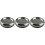 3Pièces Balance Précise Noire LED Pour Bijoux Portable 3