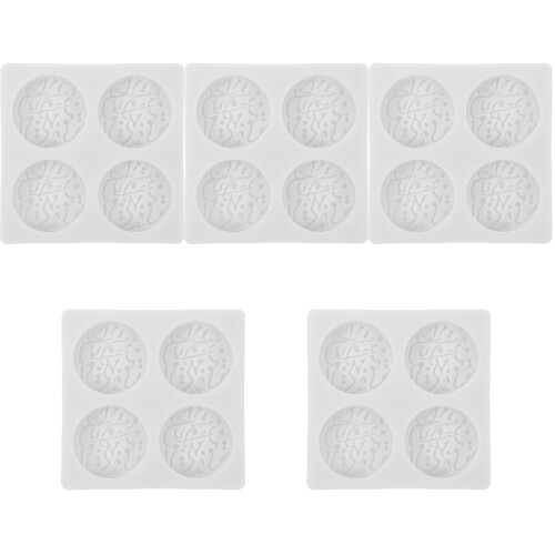 5Pièces Moules Silicone Pour Biscuits Facile 1