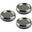 3Pièces Balance Précise Noire LED Pour Bijoux Portable 5