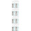 16Pièces Flacons Mousse Rechargeables Transparente Portable 7