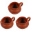 3Pièces Tasse Céramique Distributeur Vintage Usage 2