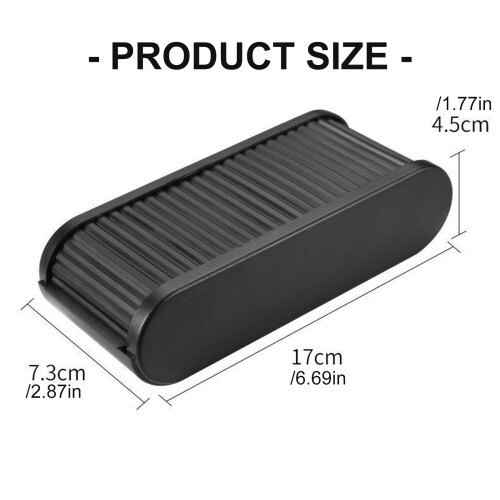 Car Interior Organizer Box Antislip Console Storage Box For Most Vehicle Models 2