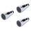 3Pièces Accessoires Robinet Universels 2 Modes, Robuste Colorés 5