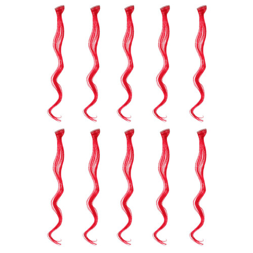 30Pièces Pièce Clip Rouge Look Glamour 1