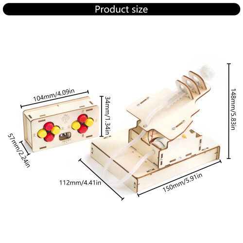 Remote Control Turret Models Kits Science Experiment Kits STEM Kids Science Toy 2