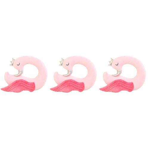 3Pièces Oreiller De Cou U Rose Portable Pour Voyage 2