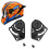 Replacement Face Shield Visors Base Helmets Accessories for GSB 350 360D RC3 5