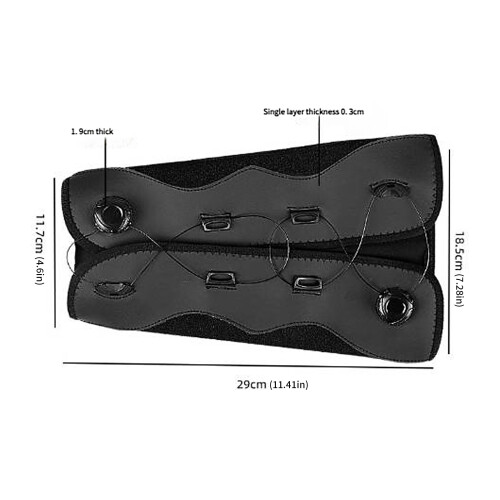 Ventilated Veal Compaction Sleeve Knob Adjustment Structure Muscle Support 2