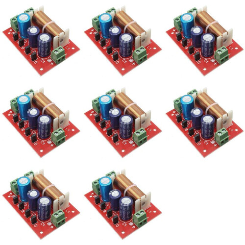 8X 400W Speaker Crossover 2 Way High-Low 4-16 Ohm Frequency Divider for Speaker 1
