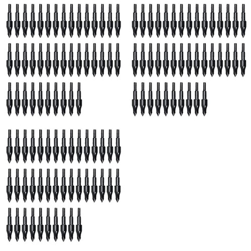 120X 75 Grain Broadheads Arrowheads for Small Game Crossbows Compound Bows Arrows Tips Targeting Practicing Hunting