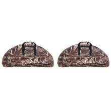 2X Compound Bow Case Soft Bow Padded Case Archery Bow Case Portable for Compound Bow Bag Archery Bow Case