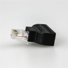 10X RJ45 Naar 8-Pins Terminaladapterconnector 8P8C Netwerkkristallen Kopschroefklemmenblok