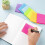 360Pieces Colored Note Paper 3x3Inch Adhesive Note Paper Small Notepads 6
