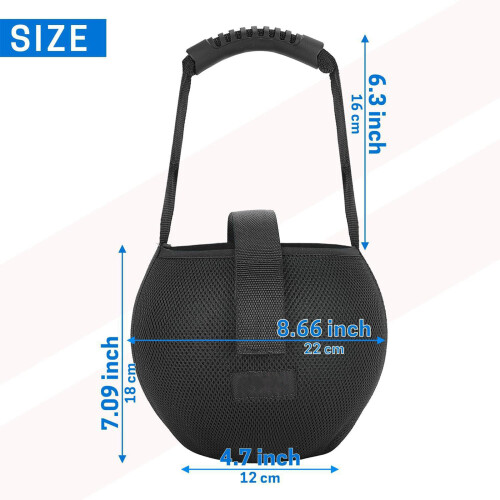 Bowling Ball Transport Bag Triple Layer Protecting Comfortable Handle Men Women 2