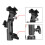 Camera Flash Mount Rotation Light Stand Bracket with Umbrella Reflector Holder 7