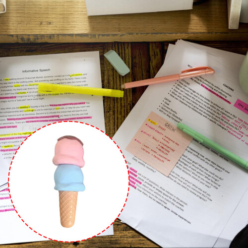 10 Divisions Dynamic Rapiddry Highlighters Permanent Plastic Wide Body For Note 2 1