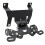 Motorcycle License Plate Bracket Taillight Fixed Frame Holder with LED Light 6