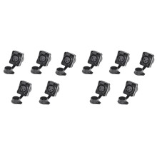 10X 3 Pole Holder 3 Pole Waterproof Male and Female Microphone Audio Plug Xlr Balanced Threaded XLR Holder, C