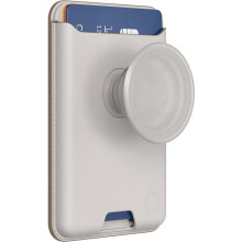 Accesorio para teléfono móvil Popsockets Porta-tarjetas PopWallet MagSafe Horchata