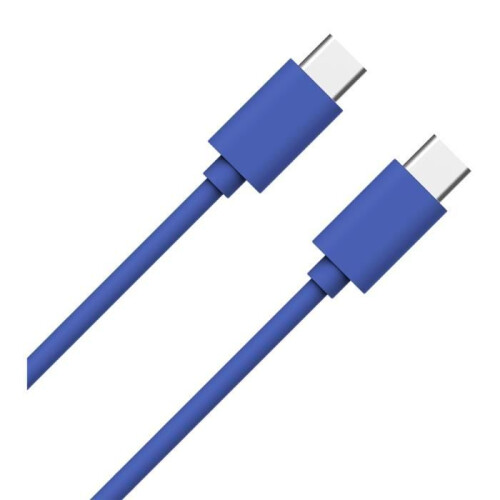 wow Cavo USB C - WOW - 1m - 3A - Blu - Filo