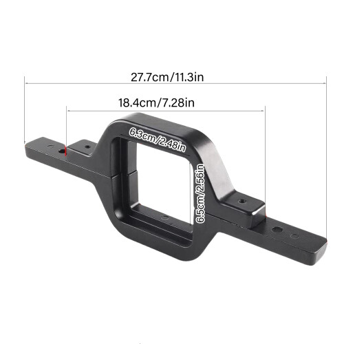 Tow Hitch Mounting Bracket Mount Holder for Reverse Road Work Light Spotlight 2