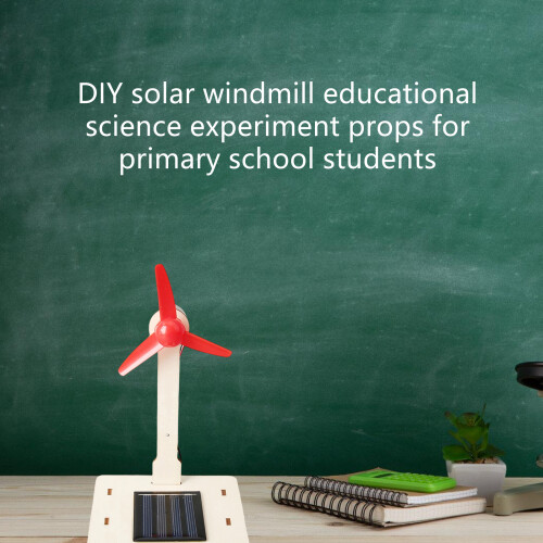 Solar Energy Fan Model Set for Science Study Technological Physics Learning Kits 1