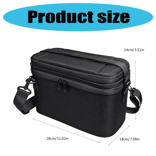 Multi Compartment Shockproof Protector Case with Shoulder Strap & Inner Bag 2