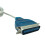 Printer Parallel Port Converters Cable USB Connectivities Modern Computer Support 4