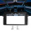 Radio Fascia Panel Replacement 2 Din Stereo Radio Panel Auto Part for E46 5
